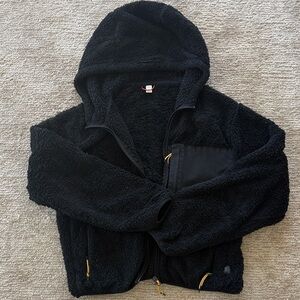 Roark Black Hooded Teddy Jacket